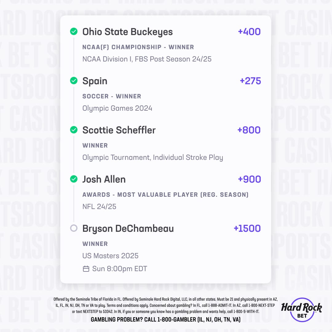 bryson 135k masters parlay